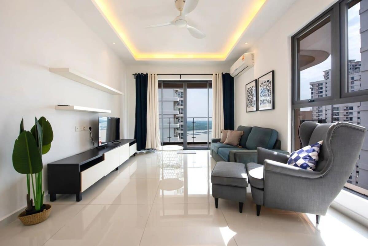 Comfy 3Br Apt In Danga Bay Free Parking Sea View جوهر بهرو المظهر الخارجي الصورة
